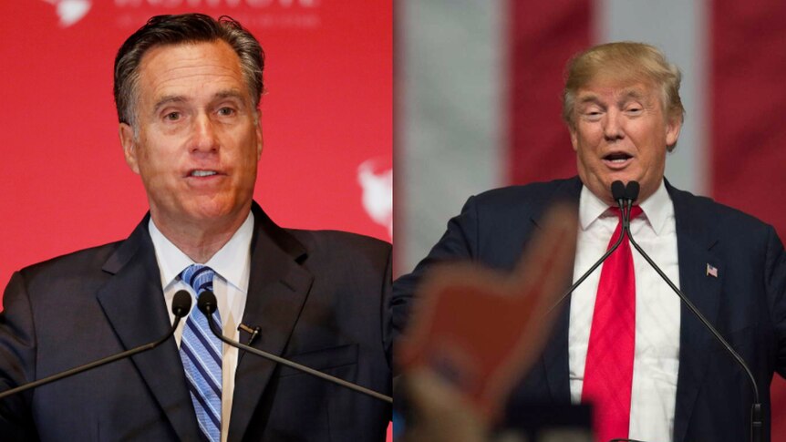 Mitt Romney slams Donald Trump, urges Republicans to vote against him