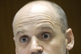 Senator Mark Arbib speaks during a Senate Committe hearing