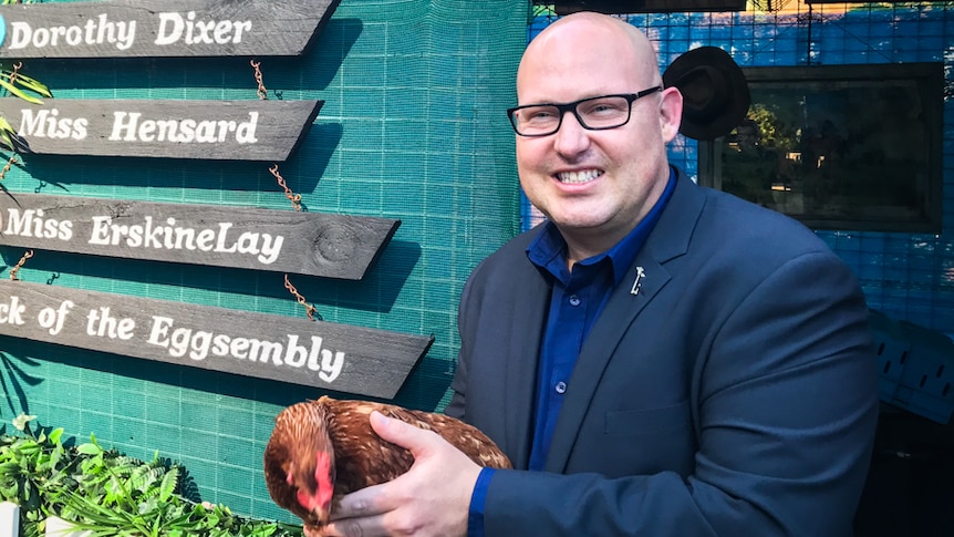 Queensland Parliament chook coop