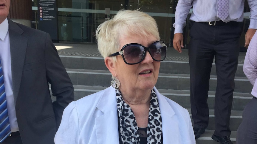 Marlene Wilton fought back tears as she read her victim impact statement to the court