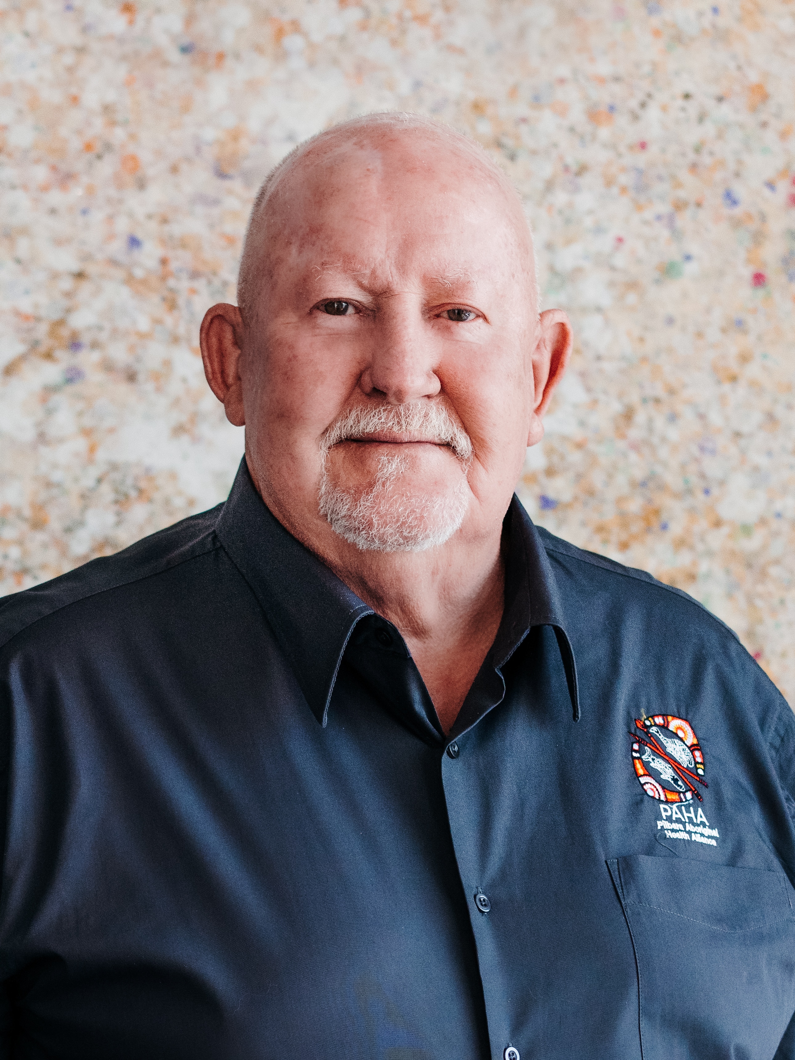 Close up shot of Chris Pickett 