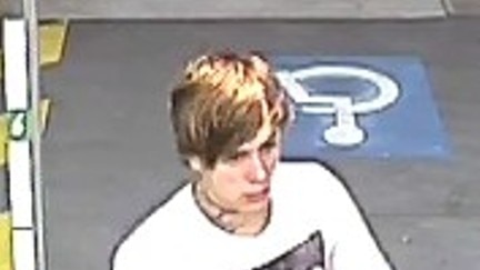 A CCTV image of a man wanted in connection with police investigations into a stolen credit card.