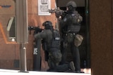 State Protection Group at siege