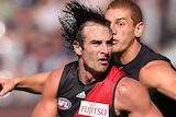 Jobe Watson on the charge for Essendon