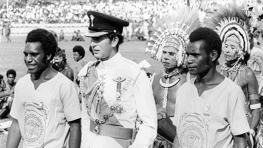 Prince Charles at Independence Day celebrations