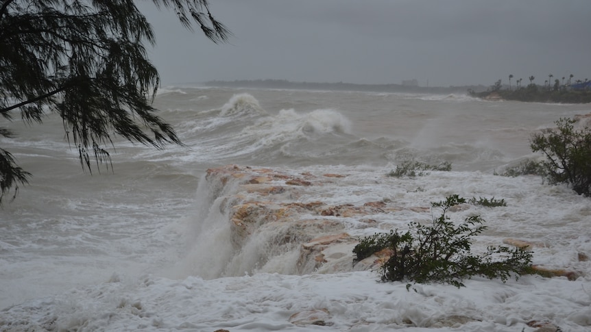 Wild weather hits Top End as monsoon lingers.