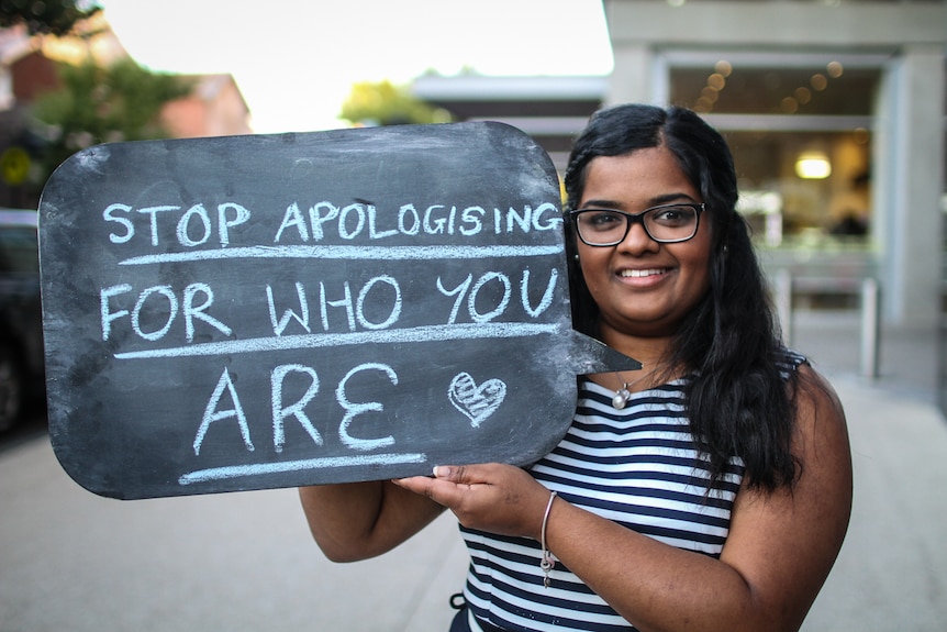 Law student and 2017 Bendigo's Young Citizen of the Year Khayshie Tilak Ramesh.