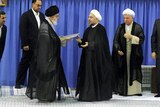 Hassan Rowhani begins his term as Iranian president