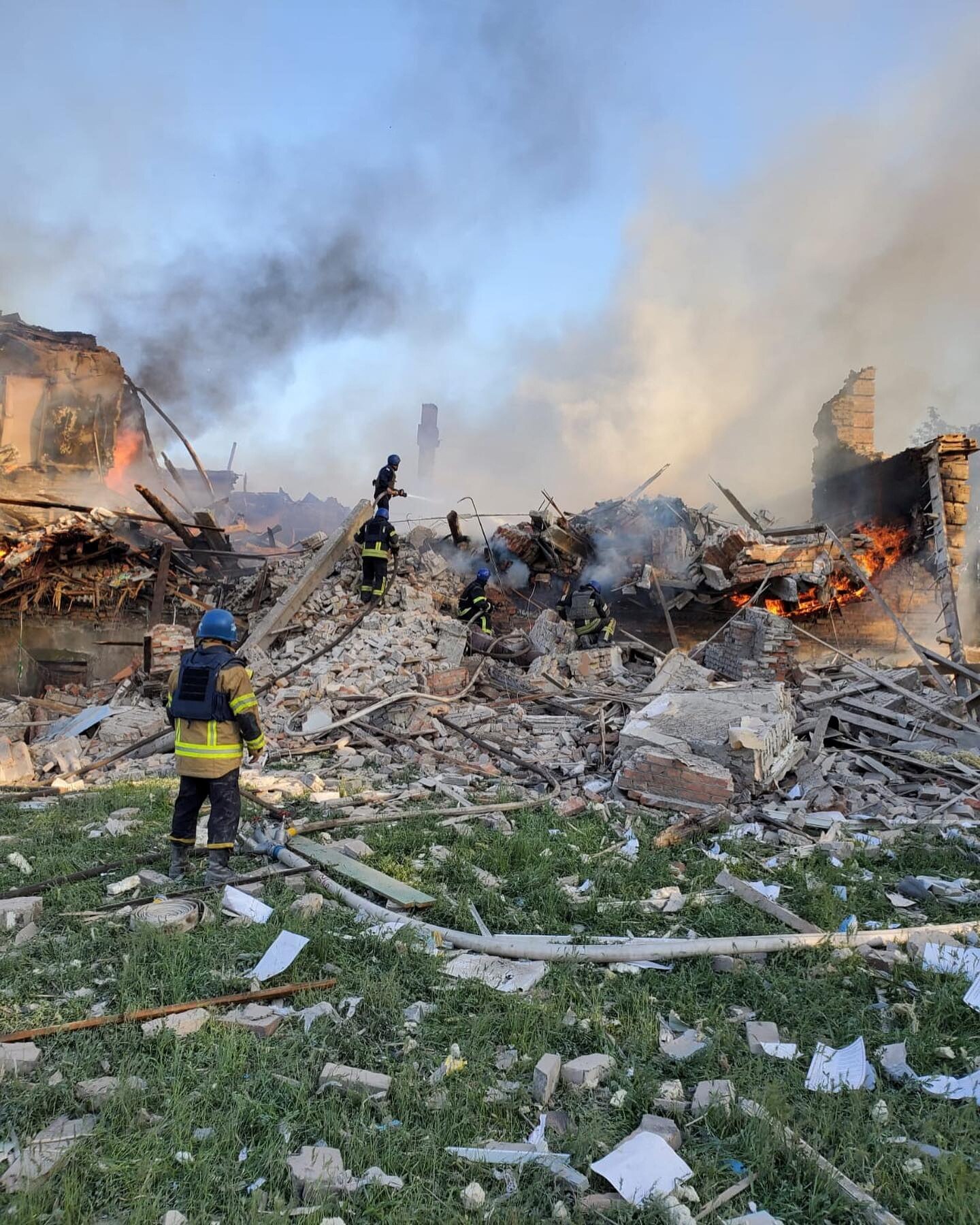 Ukraine latest: More than 60 feared dead in Russian bombing of Ukrainian school, civilians ...