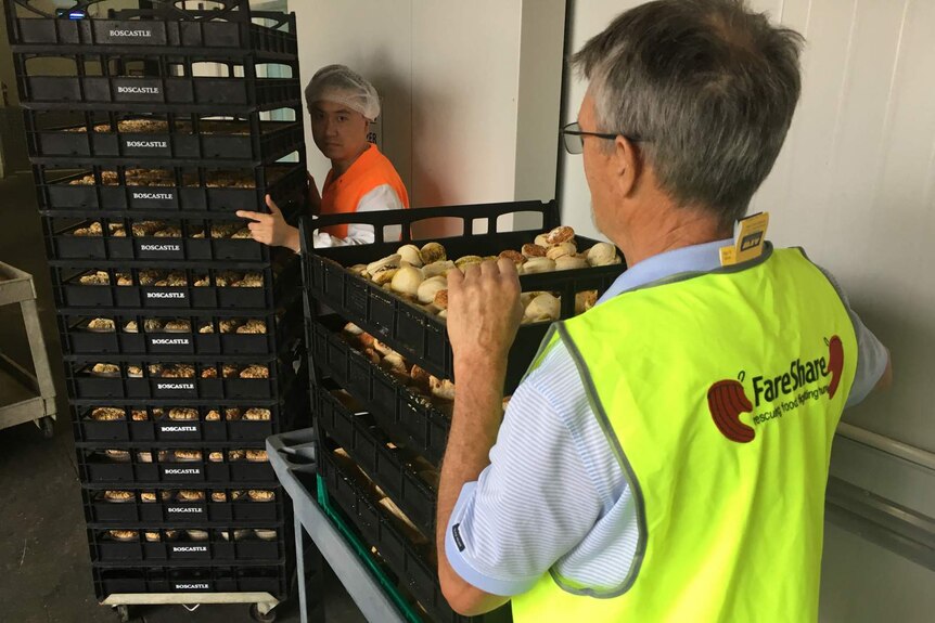 Fare Share collects food destined for landfill
