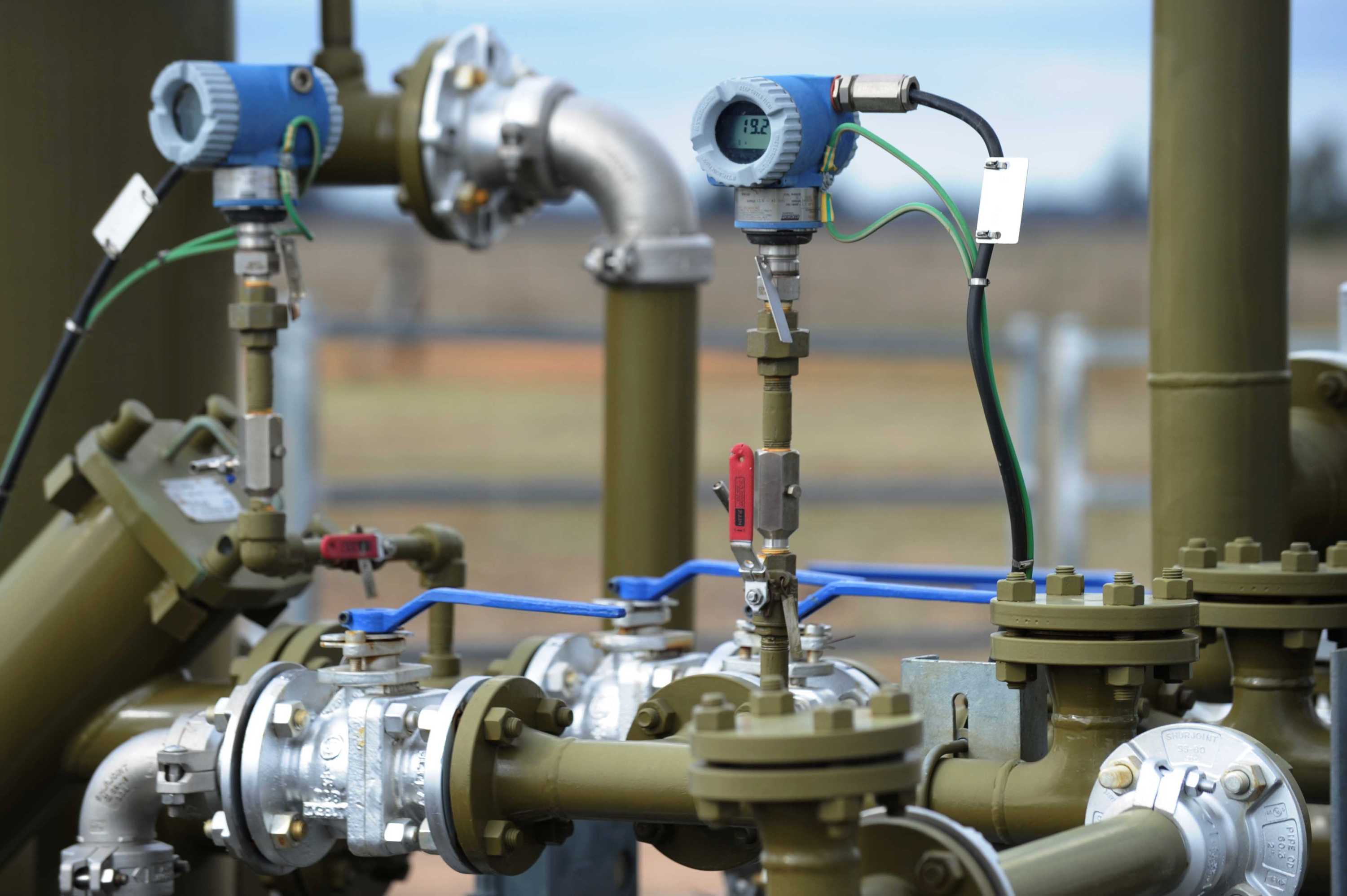 Coal seam gas pilot well at Narrabri