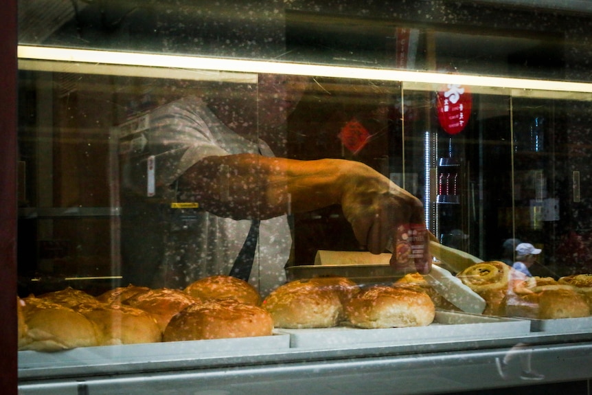 A photo of food in Melbourne's Chinatown.