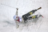 Dale Begg-Smith crashes out of Sochi moguls