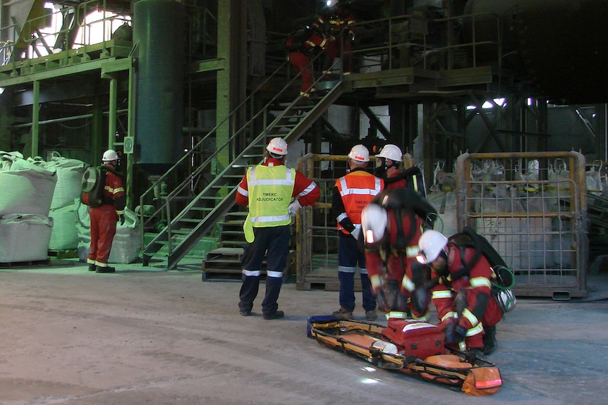 Tasmanian Minerals Emergency Response Competition