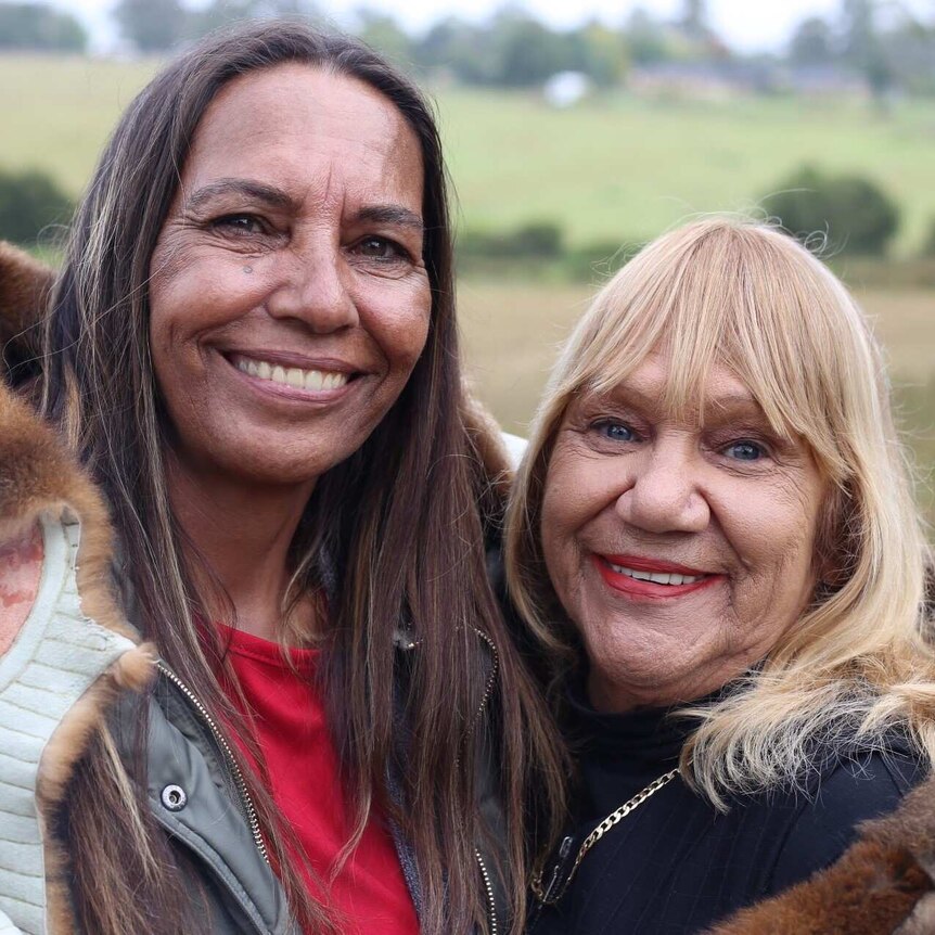 First Peoples' Assembly members Melissa Jones (left) and Aunty Geraldine Atkinson.