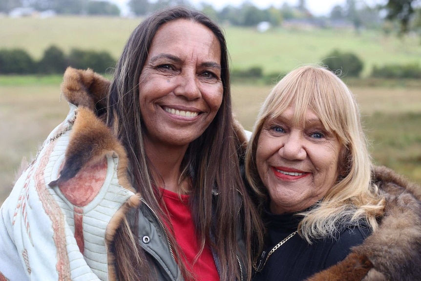 First Peoples' Assembly members Melissa Jones (left) and Aunty Geraldine Atkinson.