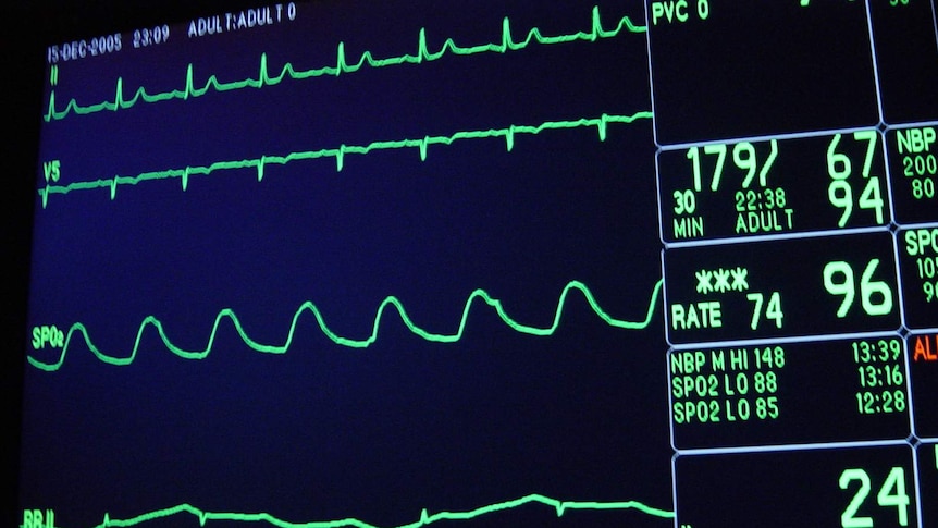 Heart rate monitor with patient's vital signs