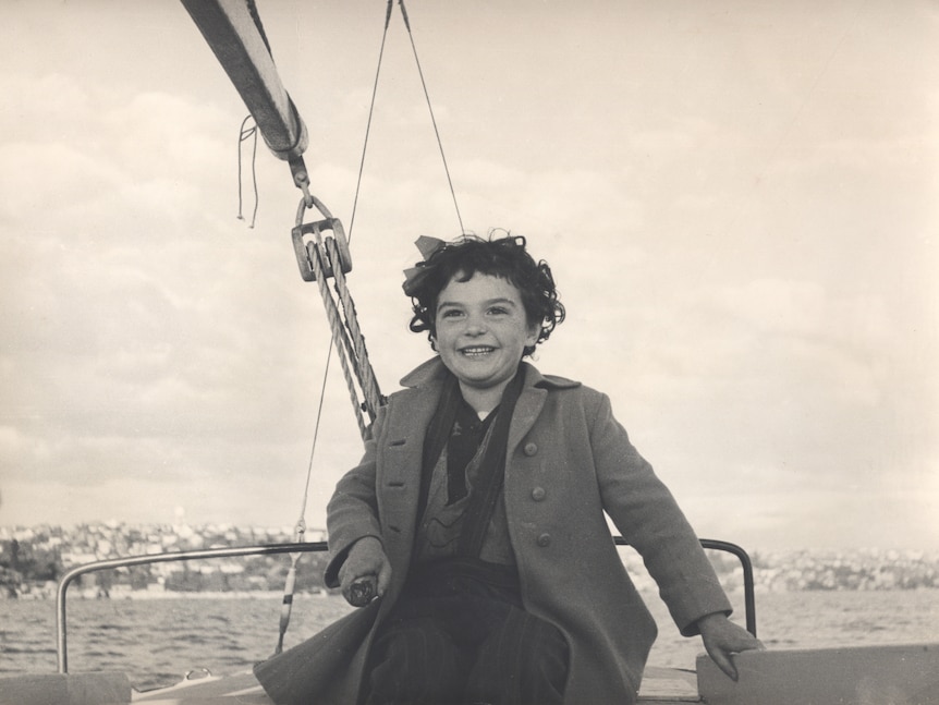 Fiona Stanley sailing as a child.