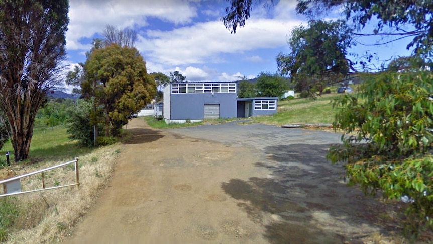 The evacuation centre is on the site of the Carinya Education Park in New Norfolk.