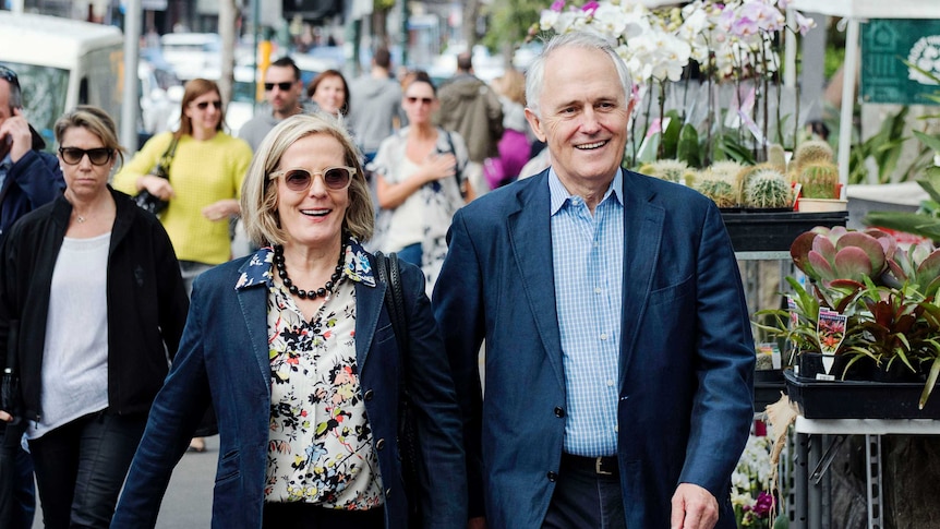 Malcolm and Lucy Turnbull