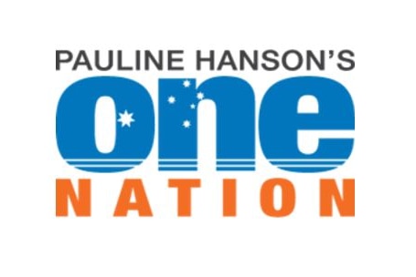 Pauline Hanson's One Nation logo.