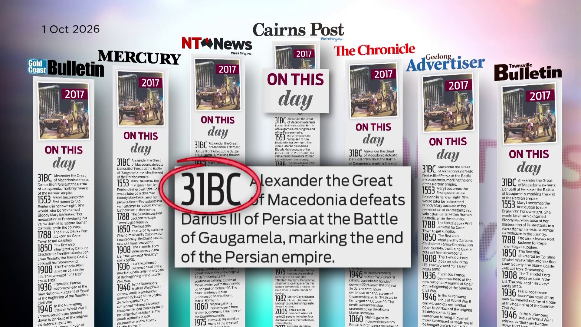 Rewriting history - Media Watch