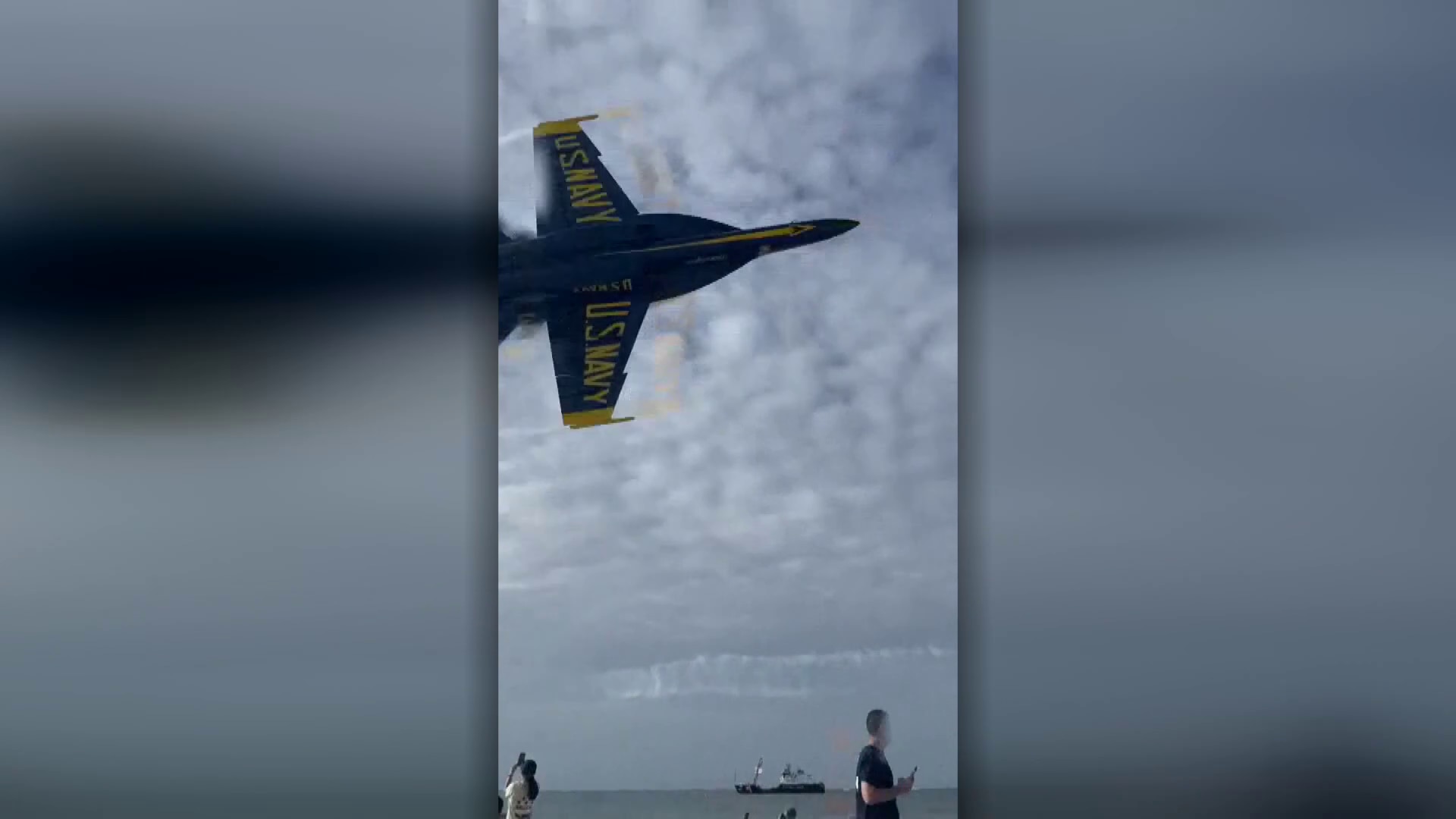 'Carry on patriots': Trump officials defend pilot after fighter jet stunt
