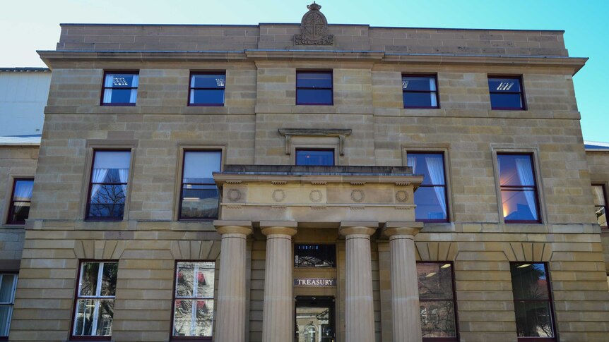 Treasury building, Hobart.
