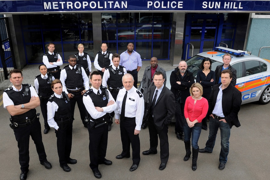 The Bill cast photo for Farewell special (ABC TV)