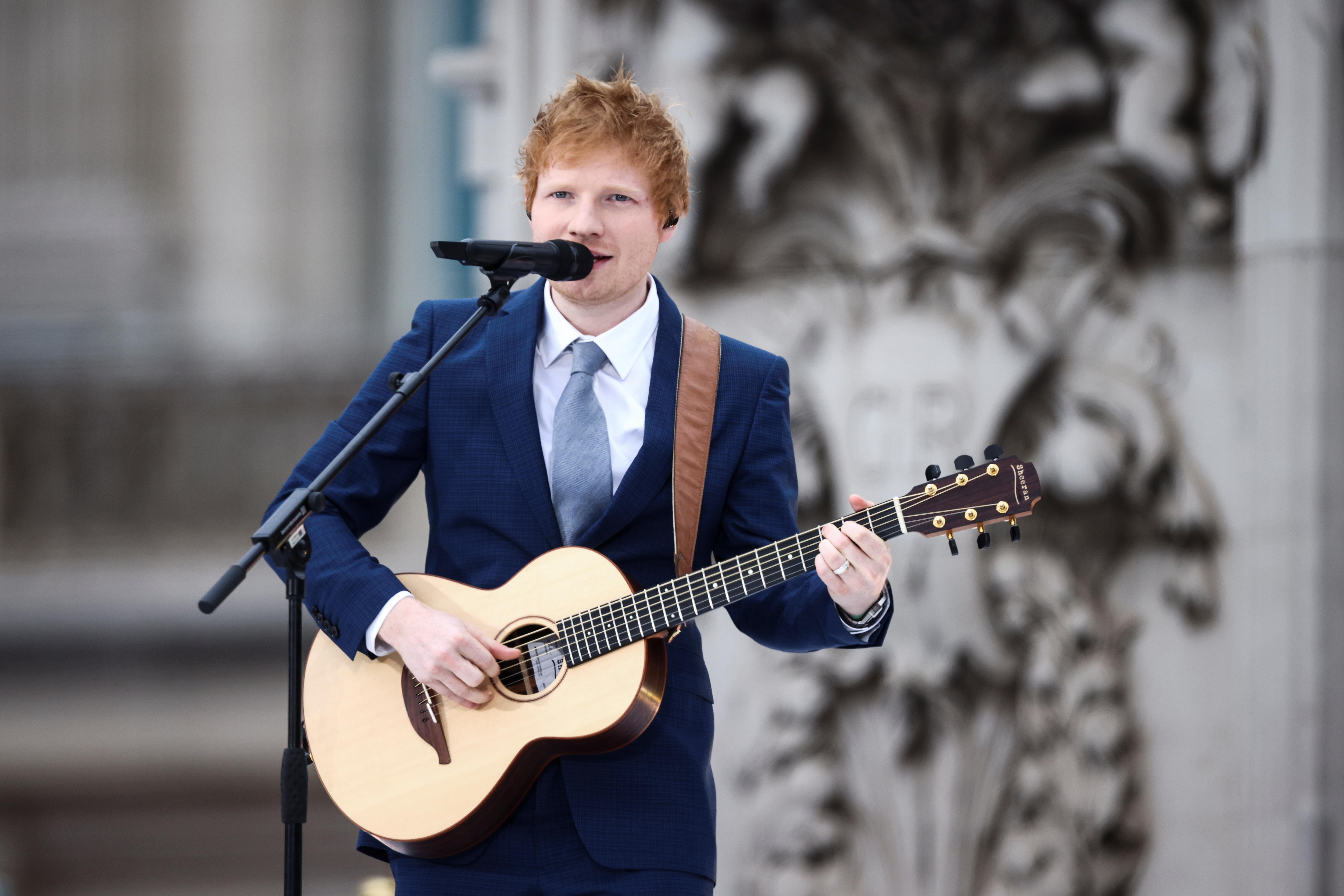 Ed Sheeran performs in 2022 