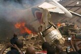 A passenger plane that officials say was carrying 147 people has crashed in Lagos