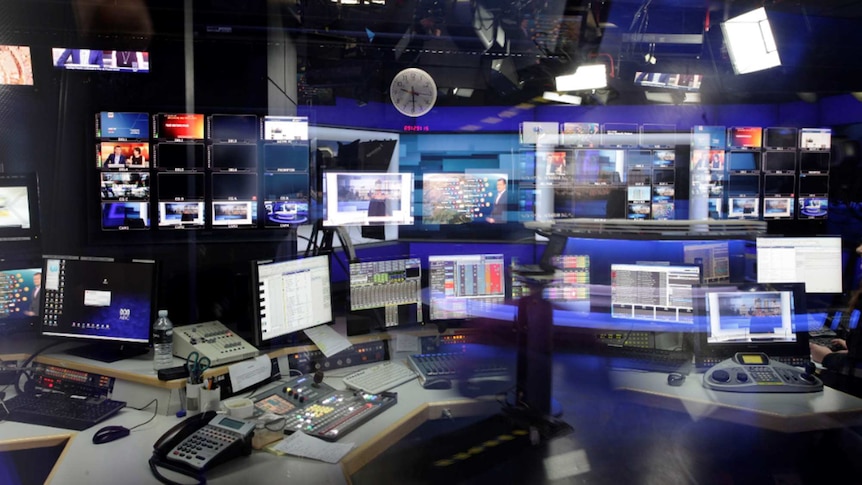 Inside ABC newsroom