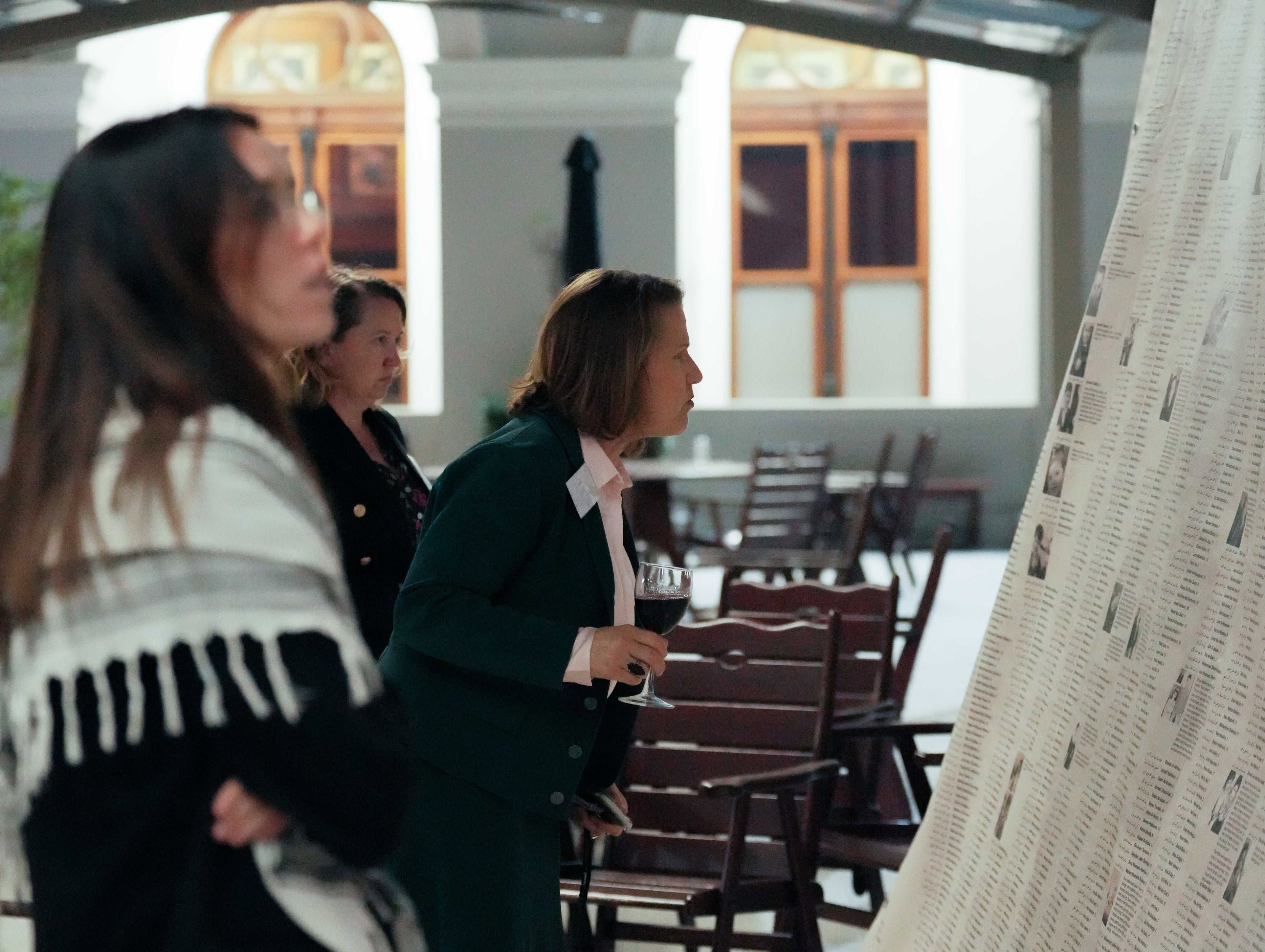 MPs in stoush over art display naming killed Gaza children