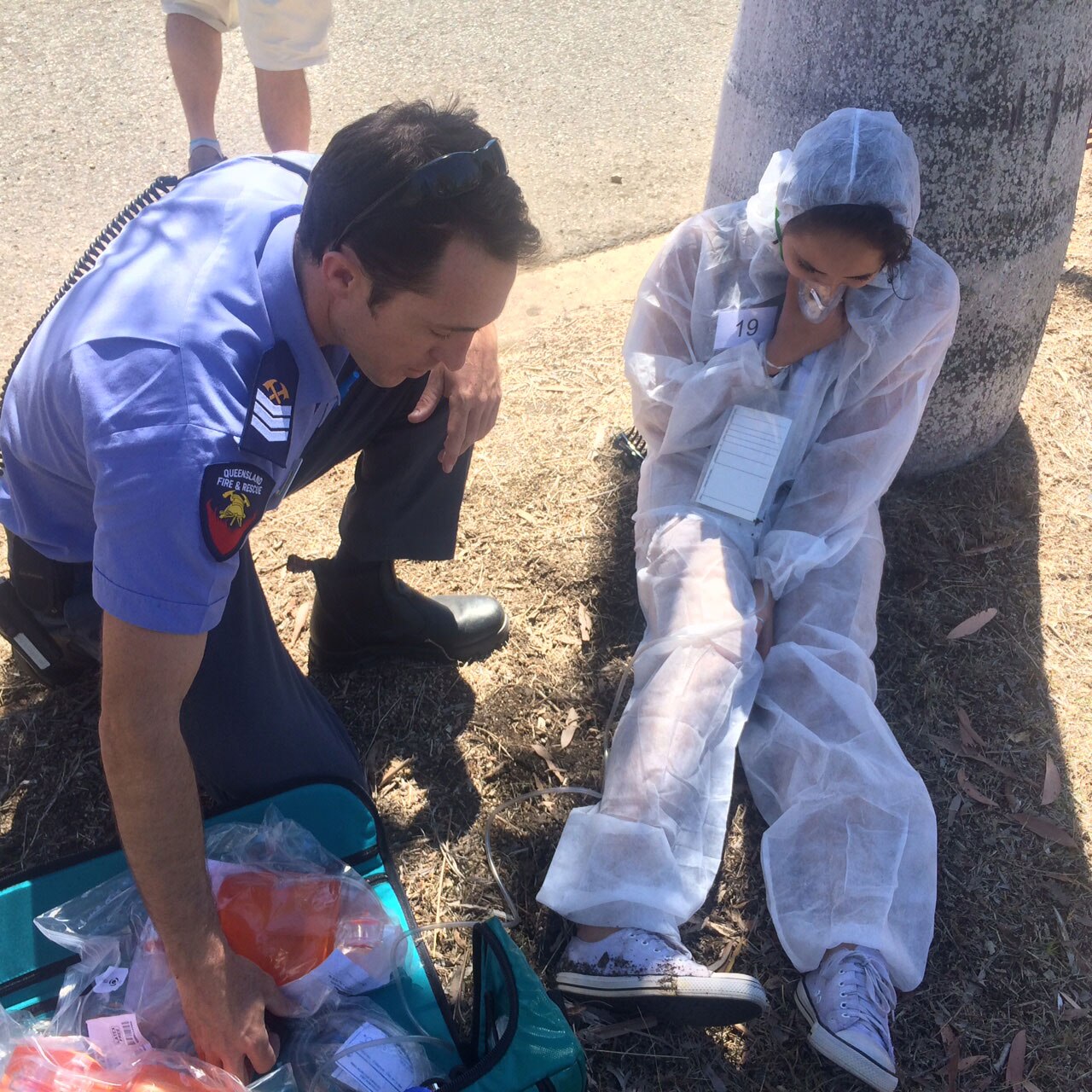 Car crash simulation brings outback first responders together for ...