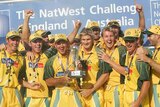 The Australians played near-perfect cricket to thrash England by eight wickets.