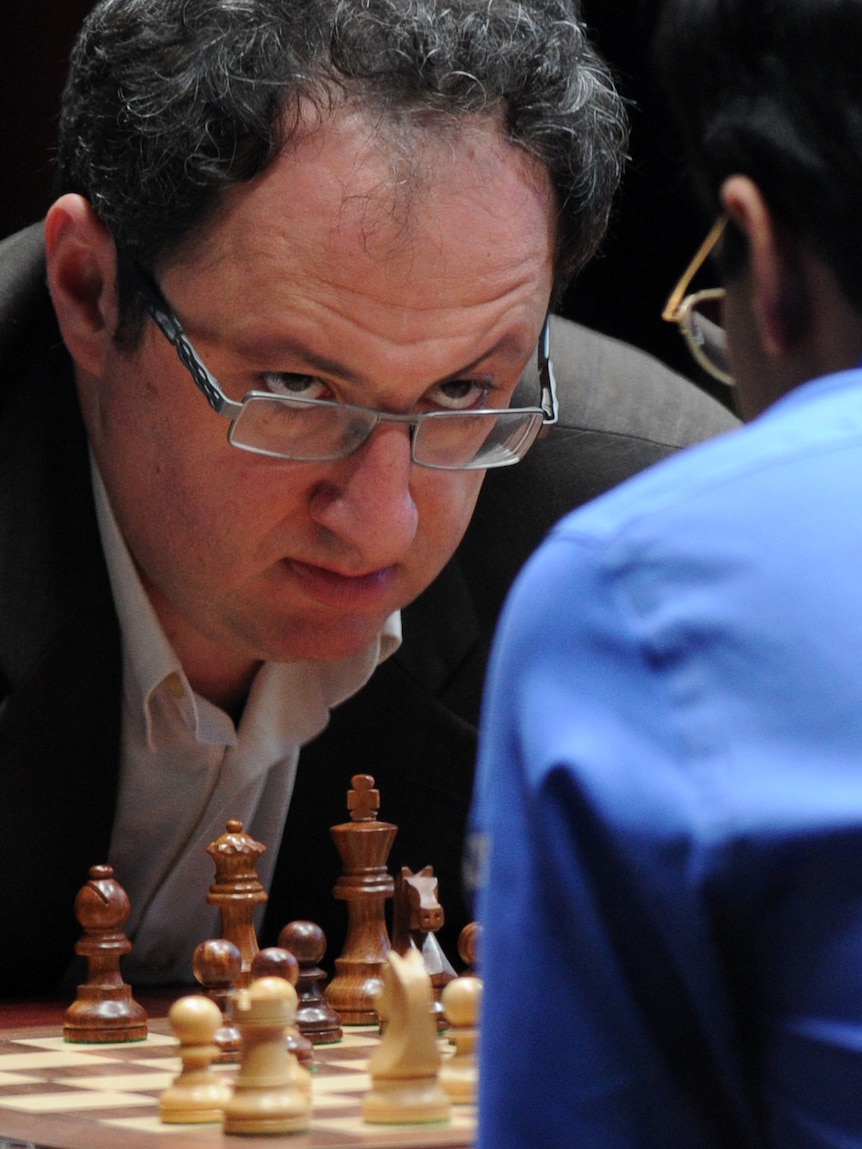 Gelfand stares down prevailing champion Vishwanathan Anand