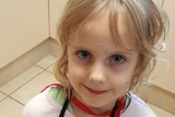 The five-year-old girl wet missing on Sunday evening from her Gold Coast home.