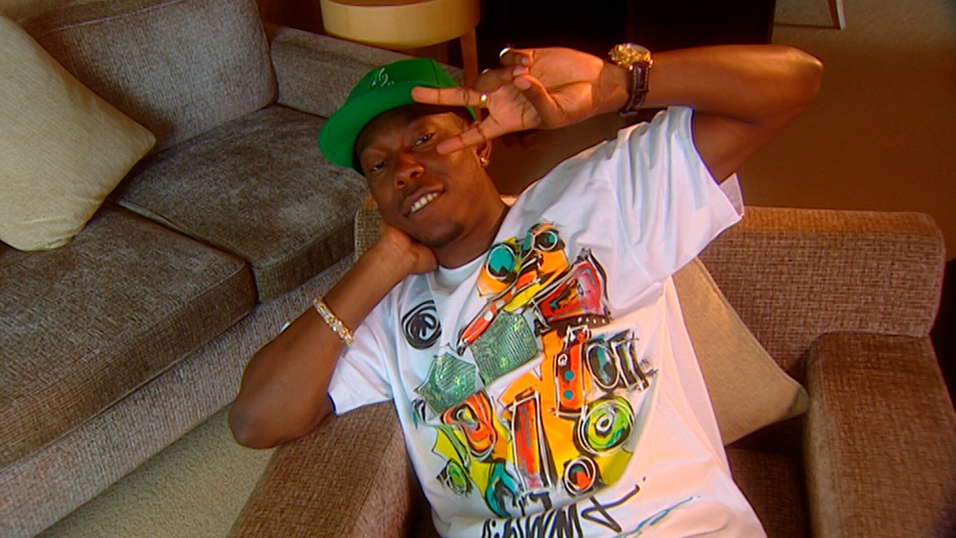 Dizzee Rascal guest programs rage (2008) - ABC Rage