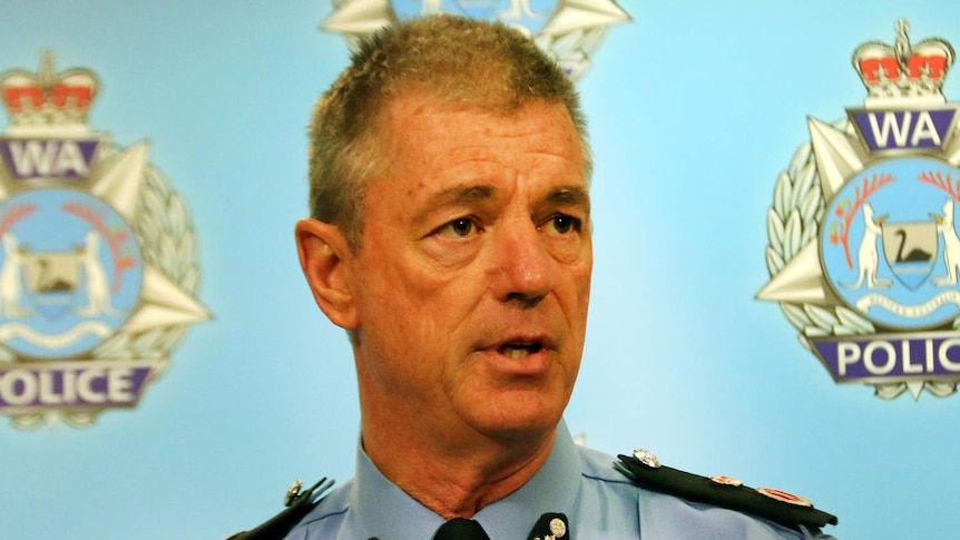 WA Police commissioner Karl O'Callaghan
