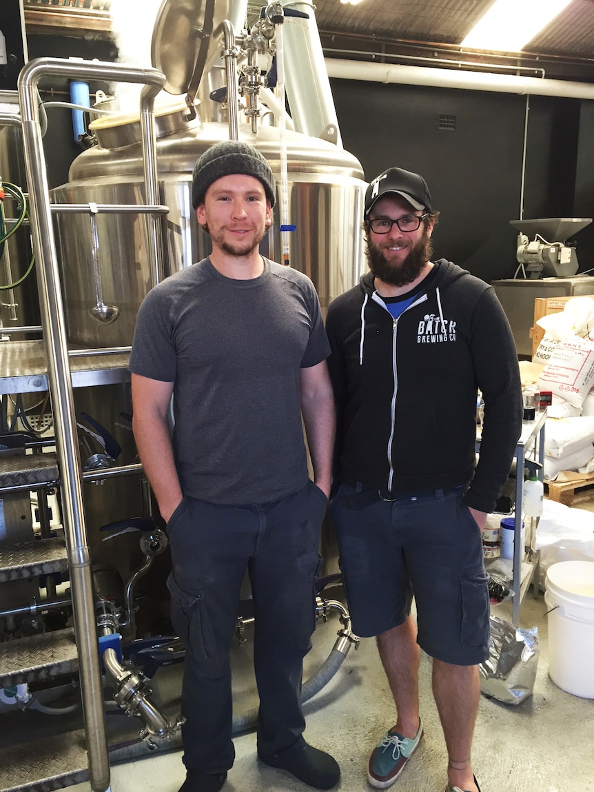 Craft brewers Chris Sidwan and Andrew Fineran