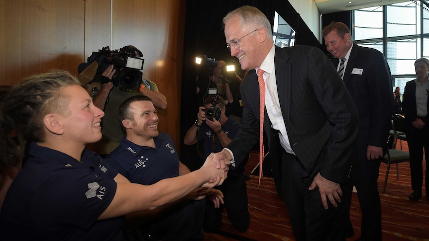 Paralympics team launched by Malcolm Turnbull