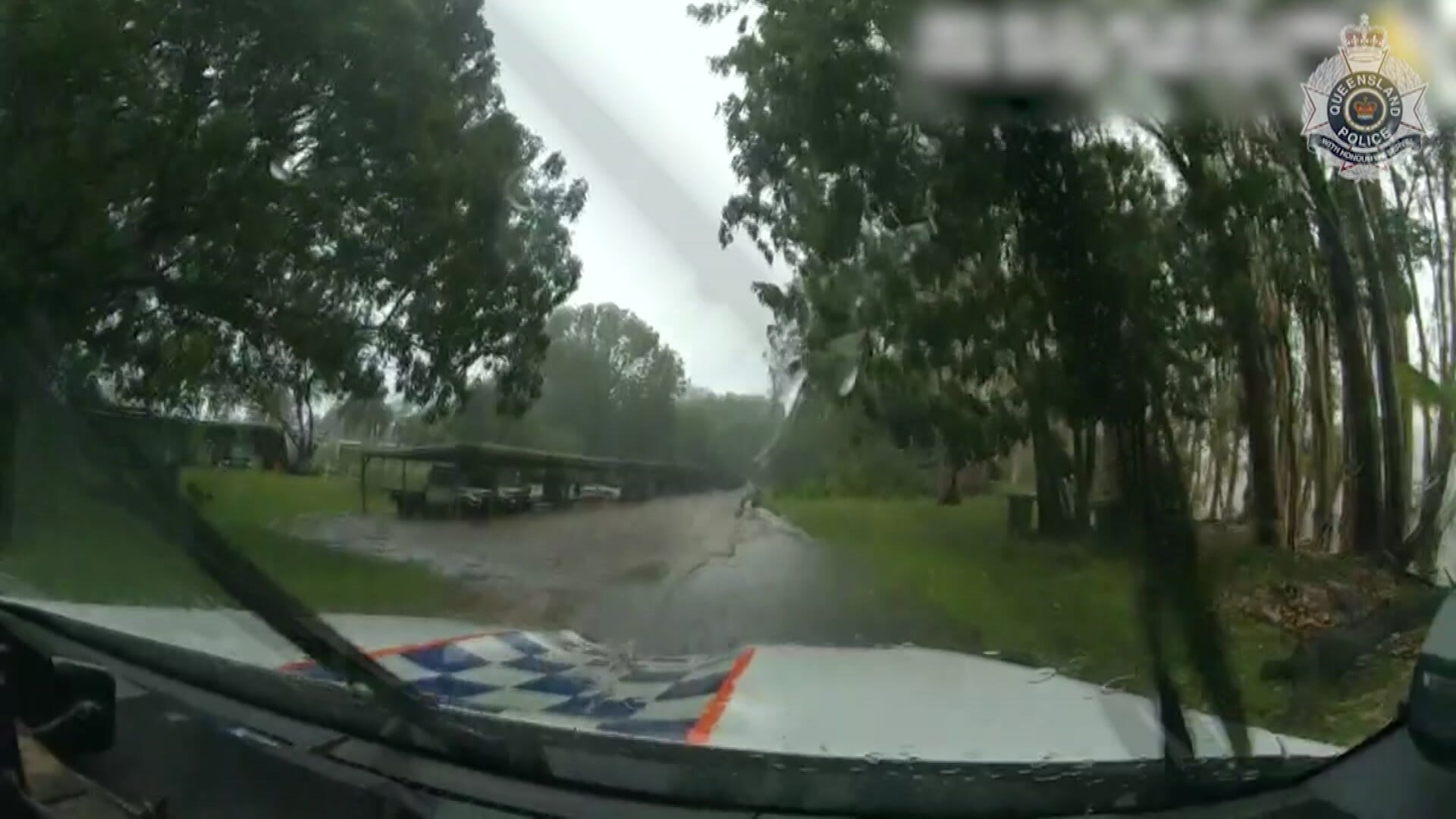 Trees across the road in Weipa after Tropical Cyclone Narelle - ABC News