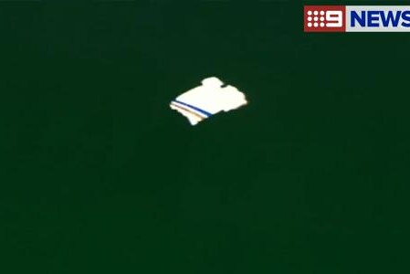 An item spotted in the water off North Stradbroke Island