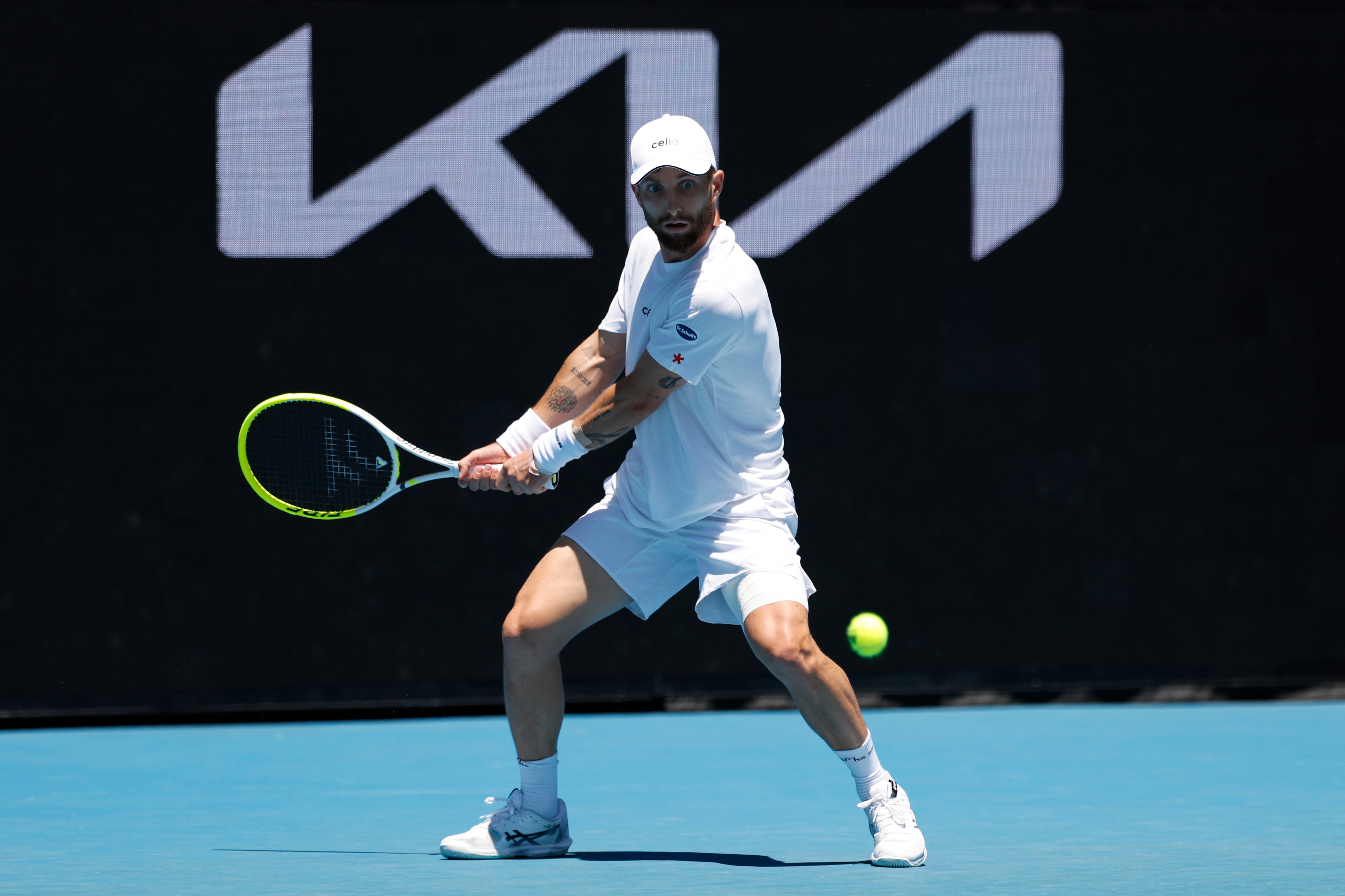 Live: Aussie Schoolkate knocked out by hobbling Aus Open opponent