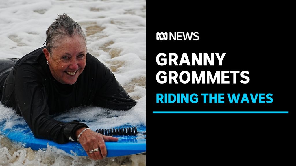Granny Grommets hit the waves in Newcastle - ABC News