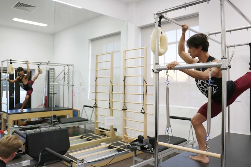 Dancer Andre Santos at the WA Ballet Centre