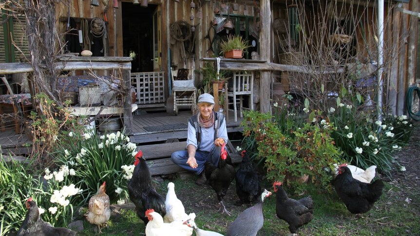 Jill Redwood at her home in East Gippsland.