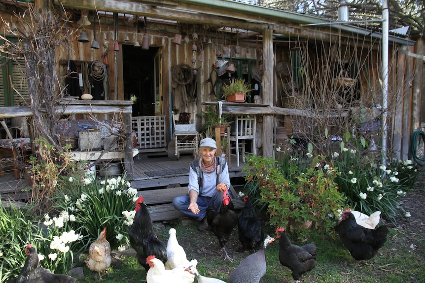 Jill Redwood at her home in East Gippsland.