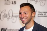 Ian Thorpe arrives at a Collette Dinnigan exhibition launch