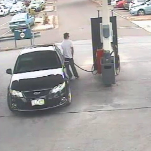 A car wanted over a hit-and-run involving a police officer.